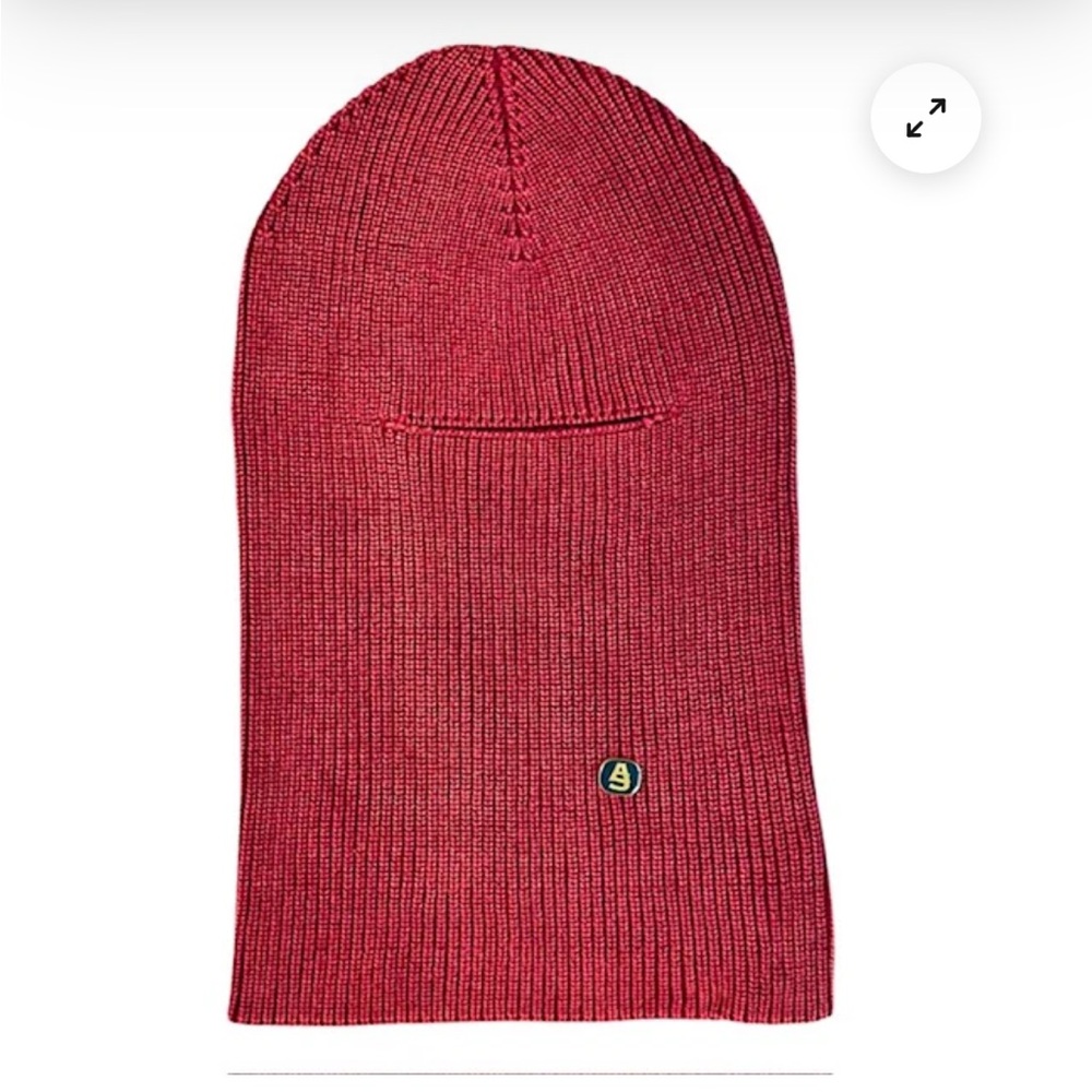 Alphastyle Knit Balaclava Red Knit Beanie 100% Cotton‎